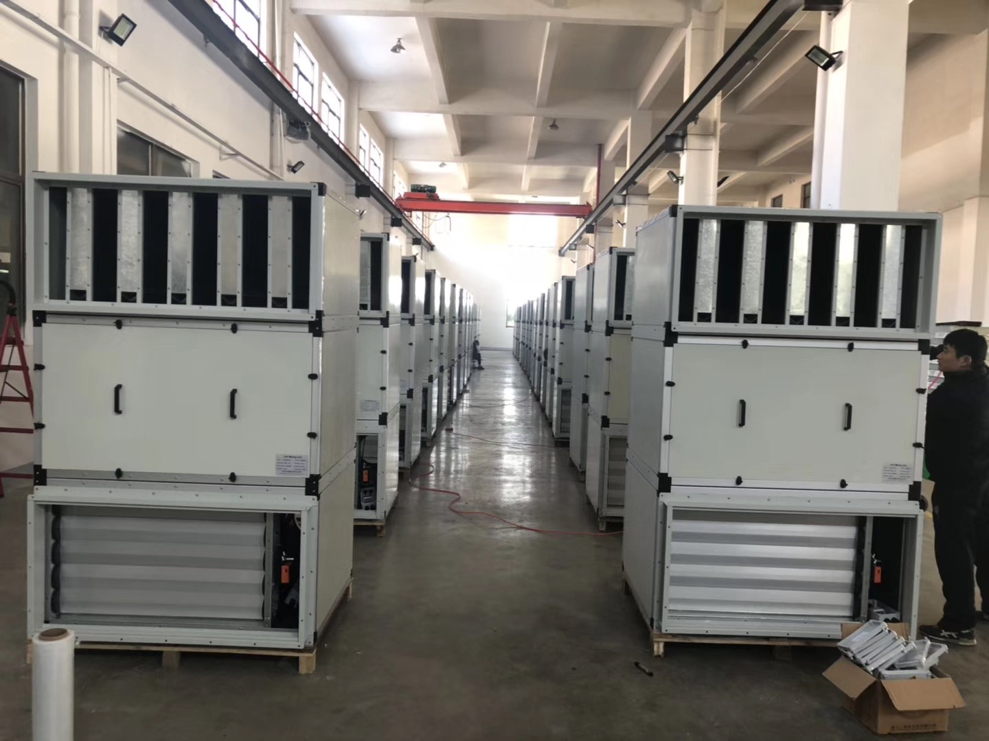 空气处理机生产线