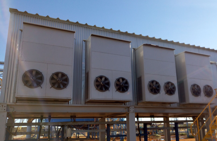 特种空调现场安装图